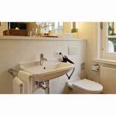 Wandhängendes Einloch-Waschbecken mit weißem Überlauf 60 cm - Starck 3, Duravit