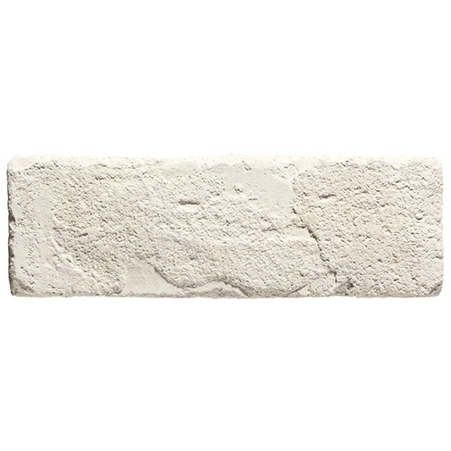 Wandverkleidung aus rekonstruiertem Stein Weiß 21,5x6,5 cm - Manhattan, Boxer