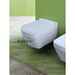WC suspendu sans rebord en toile mate au design moderne - Baden Baden, Simas