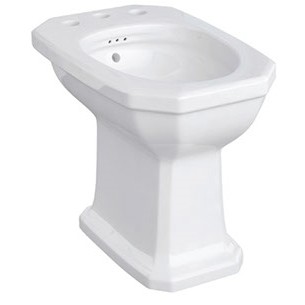Weißes Bidet im Retro-Stil - Romana, Sbordoni