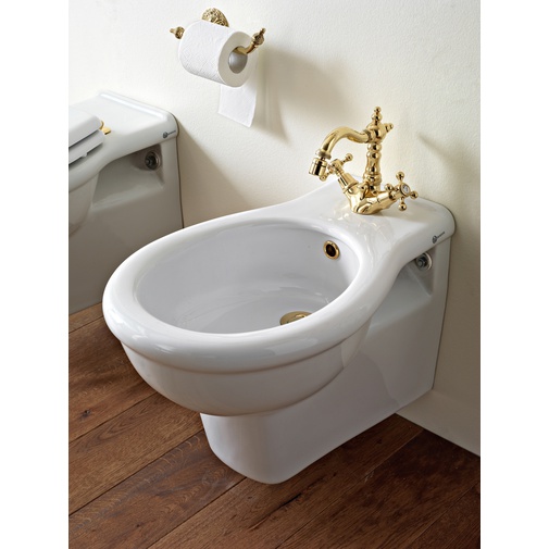 Weißes Wand-Bidet im neoklassizistischen Stil - Palladio, Sbordoni