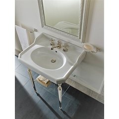White classic style suspended washbasin 65 cm - Romana, Sbordoni
