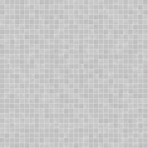 White gold leaf mosaic, 1x1 cm tesserae, bevelled, smooth effect - Oro Bis 10.4, Bisazza