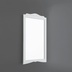 White neoclassical bathroom mirror 63x116 cm - Arcade, Simas