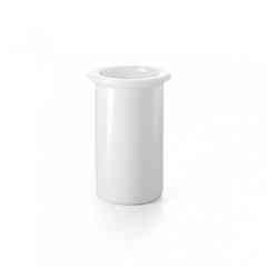 White porcelain toothbrush holder - Strika, Lineabeta