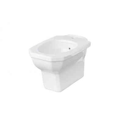 White retro style wall hung bidet - Romana, Sbordoni