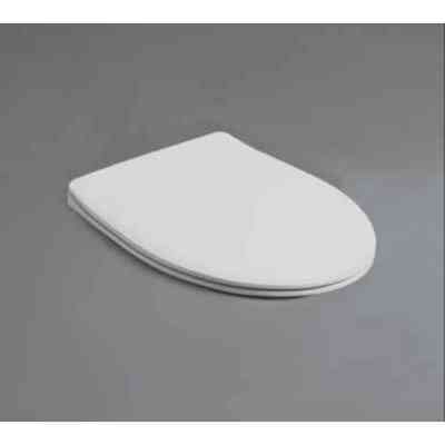 White toilet seat, modern style - LFT, Simas