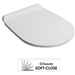 White toilet seat with soft closing - Vignoni, Simas