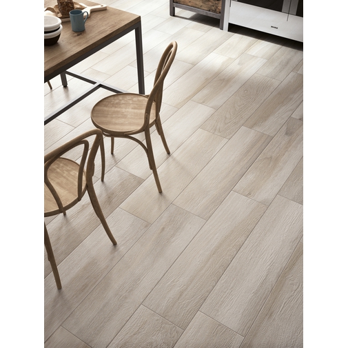 Wood effect porcelain stoneware 20x90 cm Alsace Cuvèe - Barrique, Blustyle