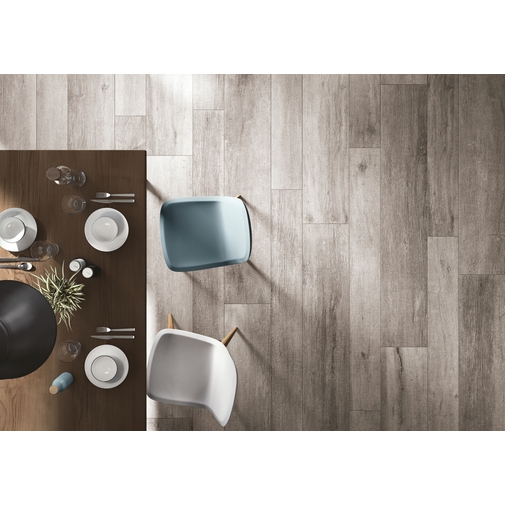 Wood effect porcelain stoneware, 30x180 cm, Malga - Cadore, Cotto d'Este