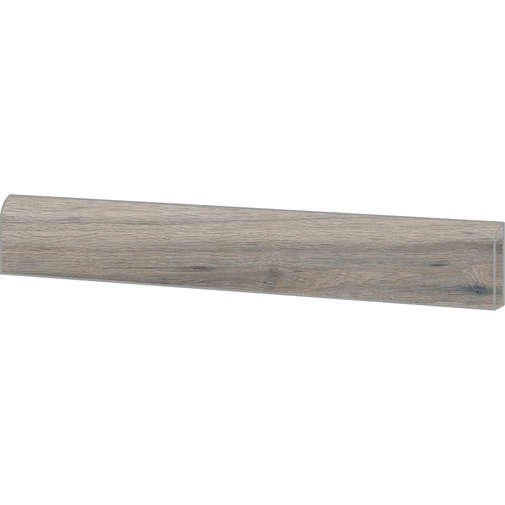 Wood effect skirting board in porcelain stoneware, Ash 7,3x60 - Barkwood, Ceramica Sant'Agostino