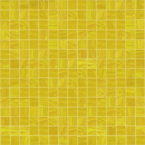 Yellow glass mosaic 20.18 with installation kit - Smalto, Bisazza