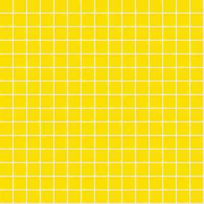 Yellow glass mosaic 20.82, with installation kit - Vetricolor 20, Bisazza
