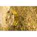 Yellow gold leaf mosaic, 1x1 cm tesserae, bevelled, relief effect - Oro Bis 10.1, Bisazza