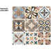 Zementfliese aus Feinsteinzeug 20x20 - Patchwork Colours Mix, Ceramica Sant'Agostino