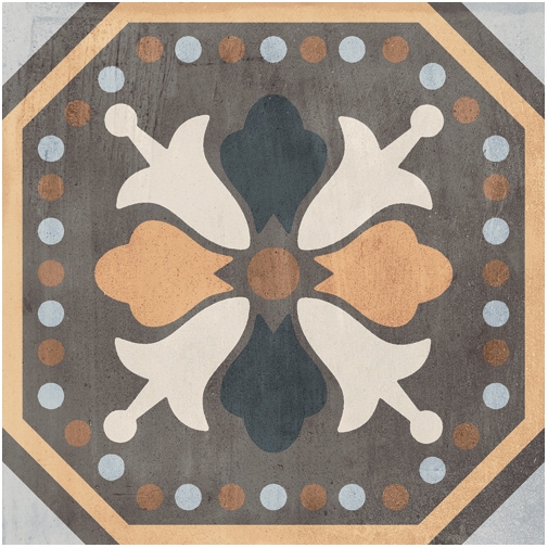 Zementfliese aus Feinsteinzeug 20x20 - Patchwork Colours Mix, Ceramica Sant'Agostino